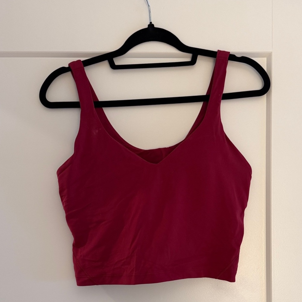 lululemon athletica Align Magenta Tank Top